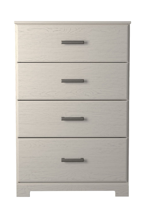 Stelsie - White - Four Drawer Chest - Tallahassee Discount Furniture (FL)
