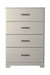 Stelsie - White - Four Drawer Chest - Tallahassee Discount Furniture (FL)