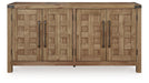 Ridgester - Dining Room Server - Light Brown - Tallahassee Discount Furniture (FL)