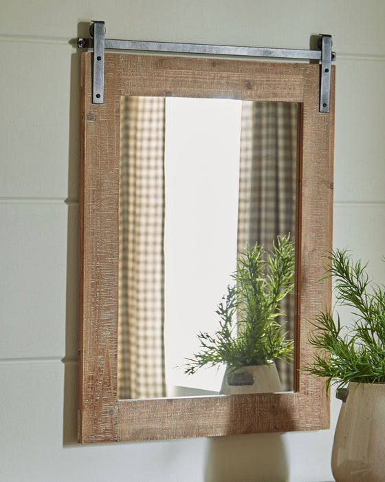 Lanie - Antique Brown - Accent Mirror - Tallahassee Discount Furniture (FL)