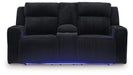Forest Lake - Power Reclining Loveseat With Console / Adj Headrest - Tallahassee Discount Furniture (FL)