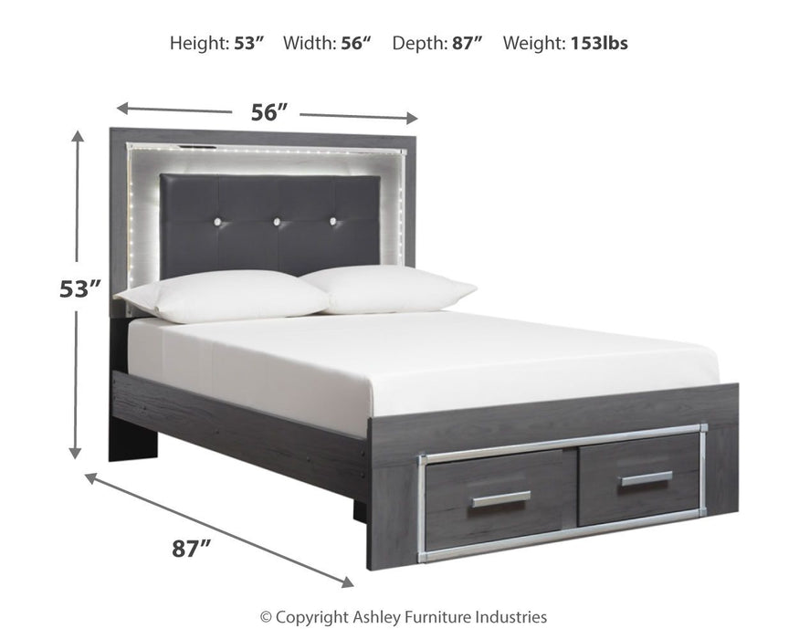 Lodanna - Panel Bed - Tallahassee Discount Furniture (FL)