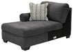 Ambee - Slate - LAF Corner Chaise - Tallahassee Discount Furniture (FL)
