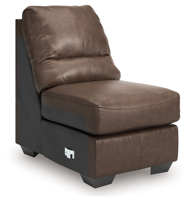 WillowBend - Umber - Armless Chair - Tallahassee Discount Furniture (FL)