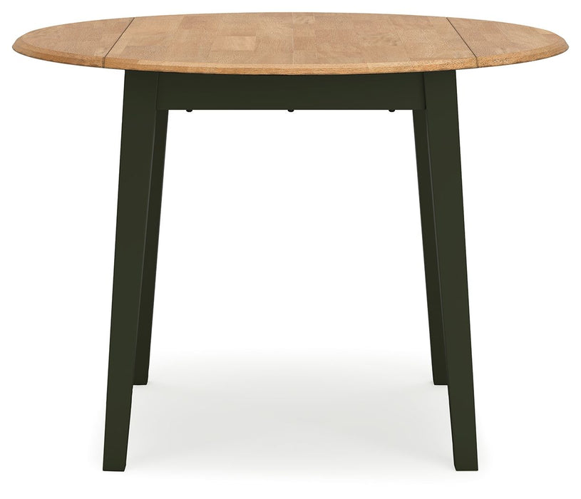 Gesthaven - Round Dining Room Drop Leaf Table Set - Tallahassee Discount Furniture (FL)