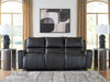 Glossmore - Reclining Sofa - Black - Tallahassee Discount Furniture (FL)