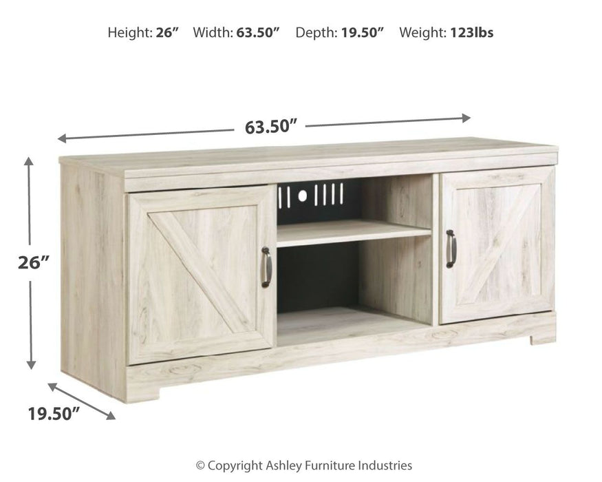 Bellaby - TV Stand W/Fireplace Option - Tallahassee Discount Furniture (FL)