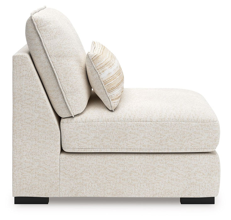 Donelson Creek - Armless Chair - Vanilla - Tallahassee Discount Furniture (FL)