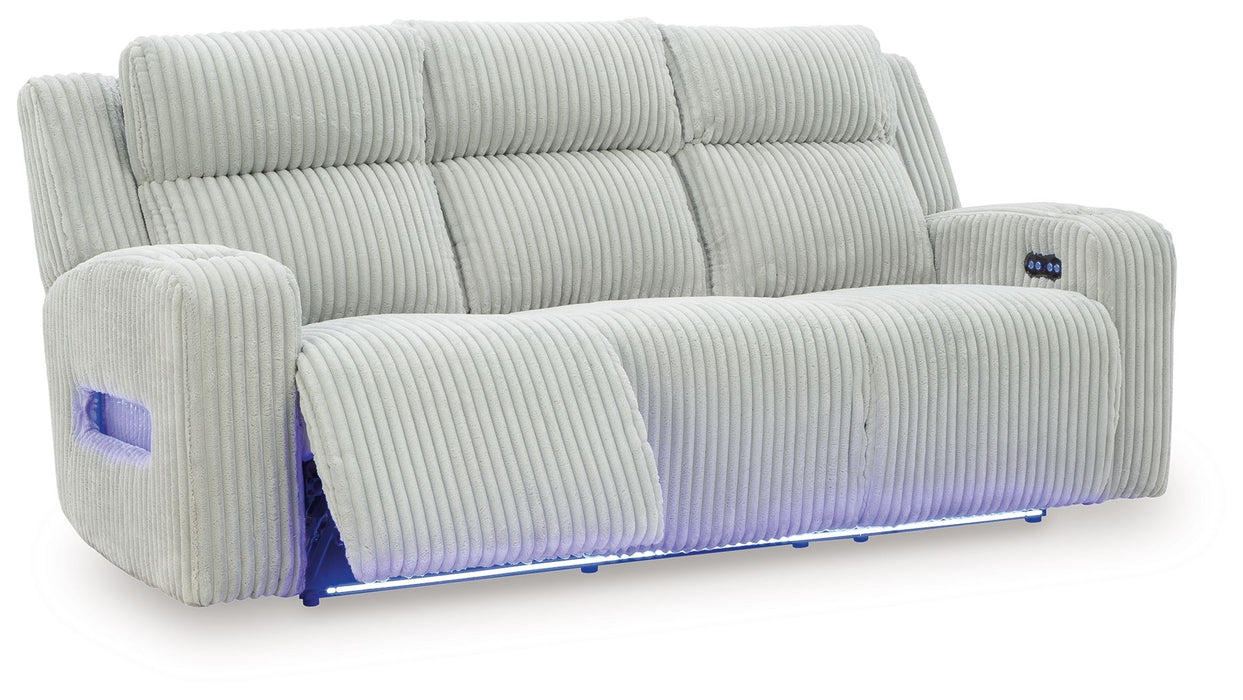 Forest Lake - Power Reclining Sofa With Adj Headrest - Tallahassee Discount Furniture (FL)