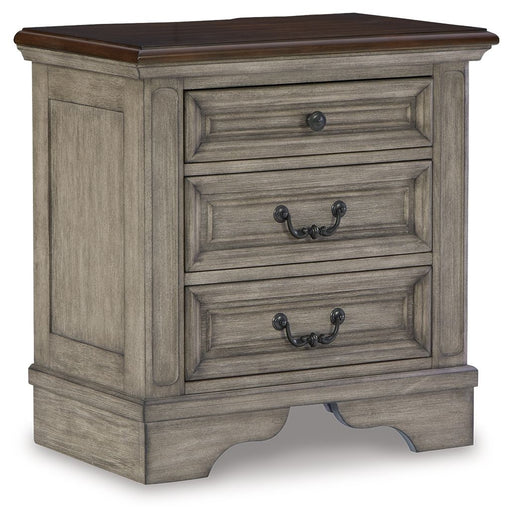 Lodenbay - Antique Gray - Three Drawer Night Stand - Tallahassee Discount Furniture (FL)