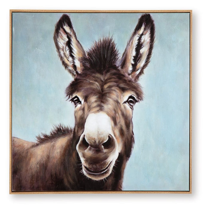 Landerton - Brown / Blue / White - Wall Art - Tallahassee Discount Furniture (FL)