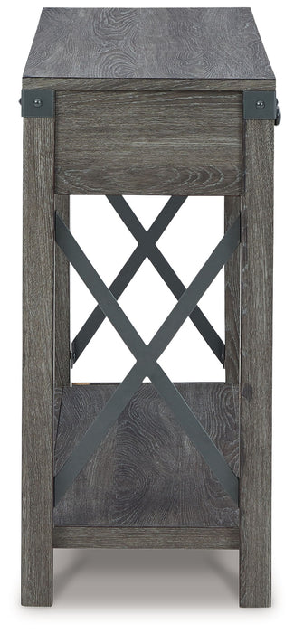 Freedan - Console Sofa Table - Grayish Brown - Tallahassee Discount Furniture (FL)