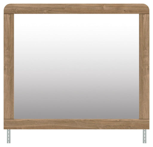 Gramburg - Bedroom Mirror - Warm Natural Brown - Tallahassee Discount Furniture (FL)