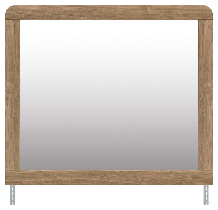 Gramburg - Bedroom Mirror - Warm Natural Brown - Tallahassee Discount Furniture (FL)