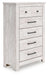 Makidern - Five Drawer Chest - Tallahassee Discount Furniture (FL)