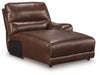DeepWakes - RAF Press Back Power Chaise - Canyon - Tallahassee Discount Furniture (FL)