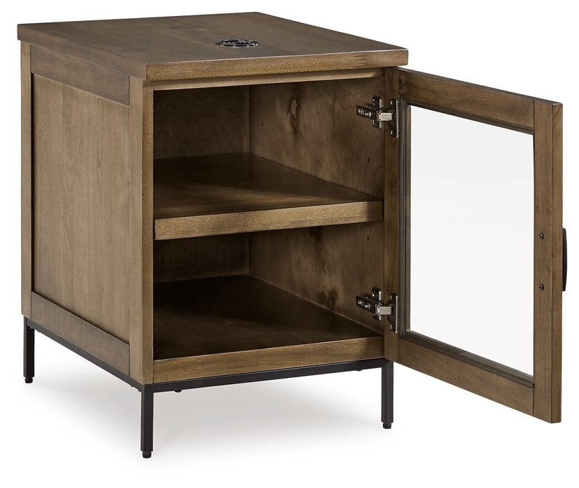 Torlanta - Brown - Chair Side End Table - Tallahassee Discount Furniture (FL)