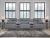 ModMax II - Salt And Pepper - Reclining Sectional - Tallahassee Discount Furniture (FL)
