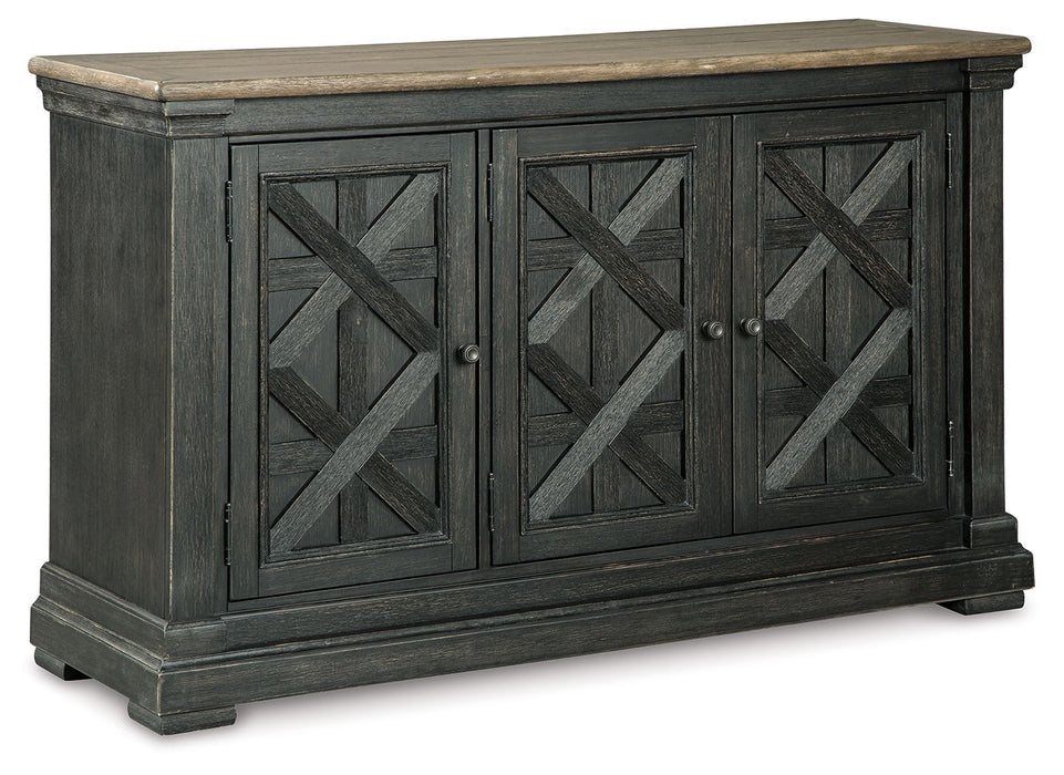 Tyler Creek - Dining Room Server - Black / Gray - Tallahassee Discount Furniture (FL)