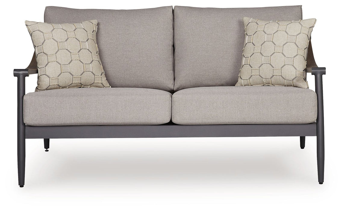 Ocean Beach - Loveseat With Cushion - Gray - Tallahassee Discount Furniture (FL)