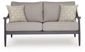 Ocean Beach - Loveseat With Cushion - Gray - Tallahassee Discount Furniture (FL)