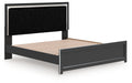 Zuraleus - Upholstered Panel Platform Bed With Roll Slats - Tallahassee Discount Furniture (FL)