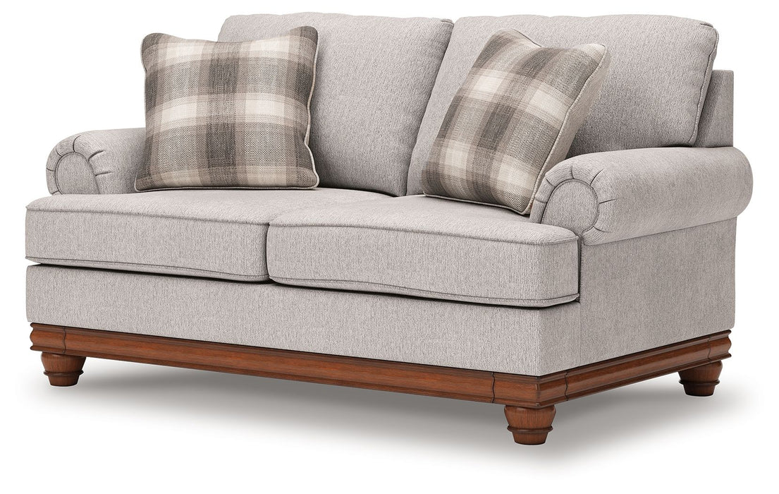 Clearbrooke - Sandstone - Loveseat - Tallahassee Discount Furniture (FL)