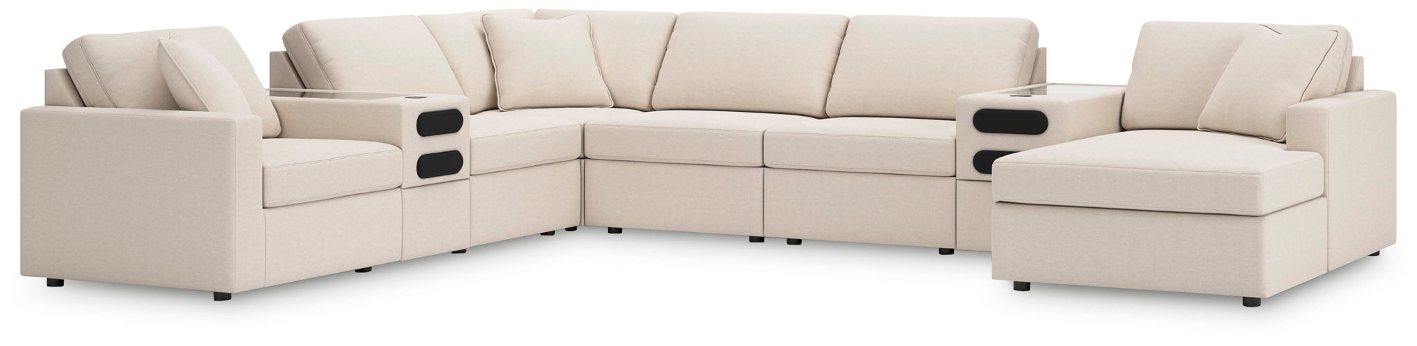 Modmax - Sectional - Oyster - Tallahassee Discount Furniture (FL)