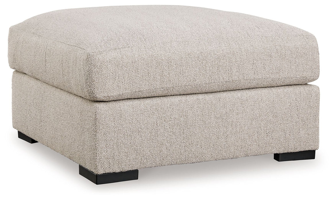 Ballyton - Sand - Oversized Accent Ottoman - Tallahassee Discount Furniture (FL)