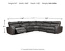 Samperstone - Power Reclining Sectional - Tallahassee Discount Furniture (FL)