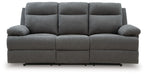 Side-Swipe - Reclining Sofa With Drop Down Table - Tallahassee Discount Furniture (FL)