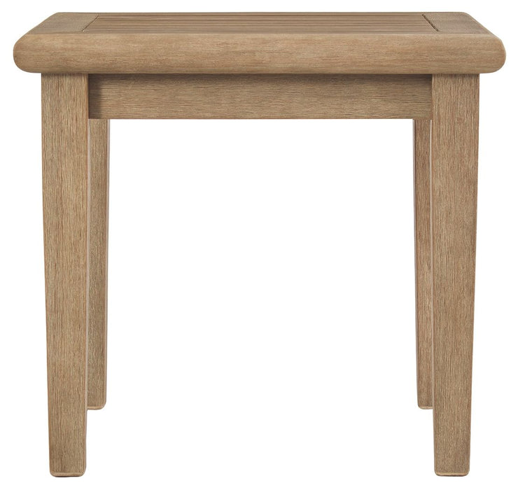 Gerianne - Brown - Square End Table - Tallahassee Discount Furniture (FL)