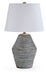 Lawrock - Antique Blue - Terracotta Table Lamp - Tallahassee Discount Furniture (FL)