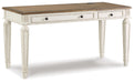 Realyn - Home Office Lift Top Desk - White / Brown - Tallahassee Discount Furniture (FL)