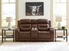 Knightington - Power Reclining Loveseat With Audio Seating - Tallahassee Discount Furniture (FL)
