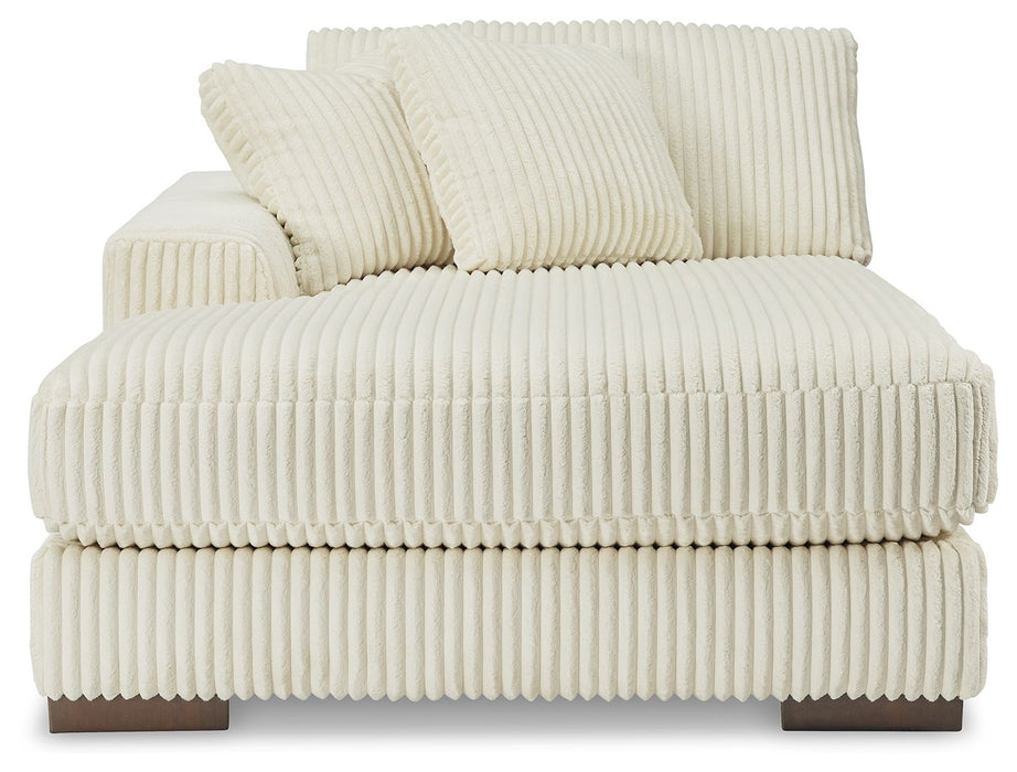 Lindyn - Beige - LAF Corner Chaise - Tallahassee Discount Furniture (FL)