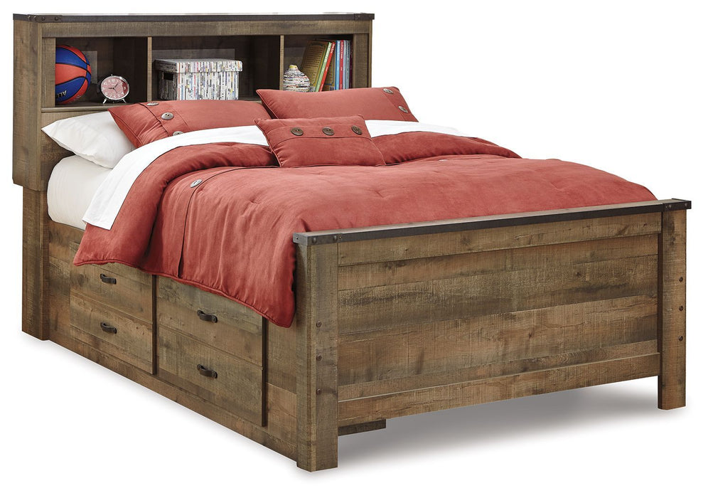 Trinell - Bookcase Bed With Storage - Tallahassee Discount Furniture (FL)