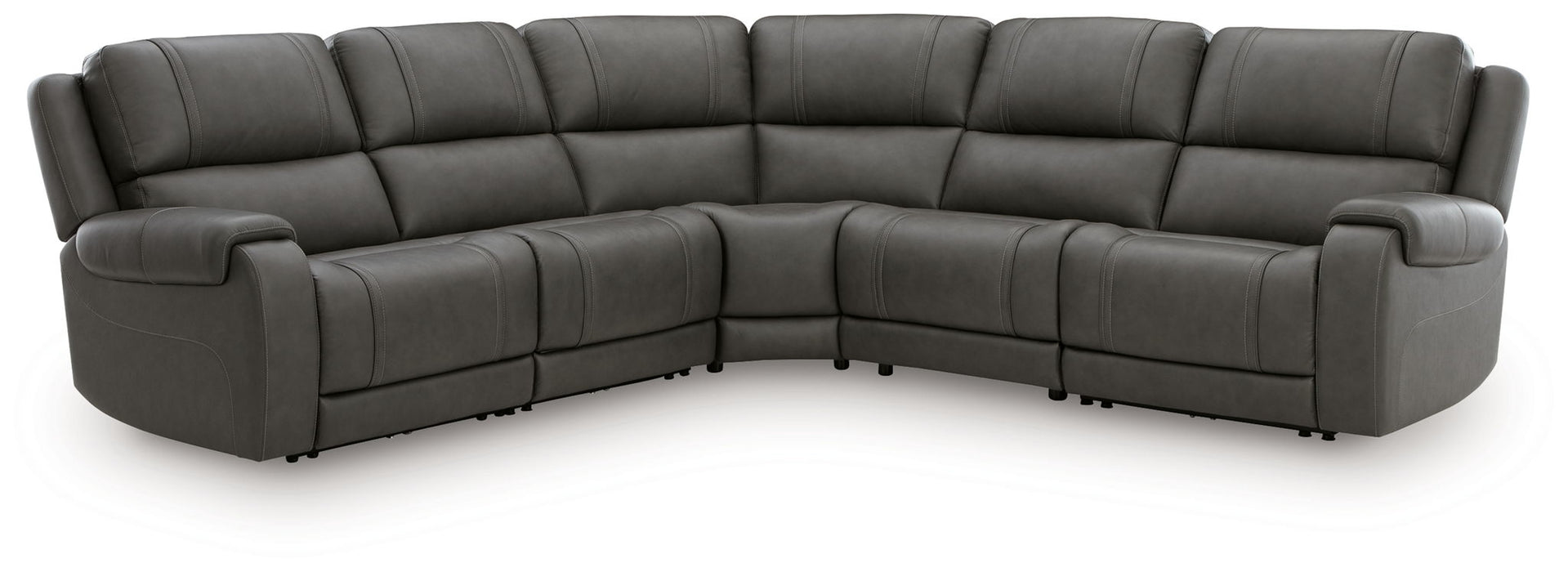 5Z - Pittson - Power Reclining Sectional - Tallahassee Discount Furniture (FL)