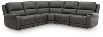 5Z - Pittson - Power Reclining Sectional - Tallahassee Discount Furniture (FL)