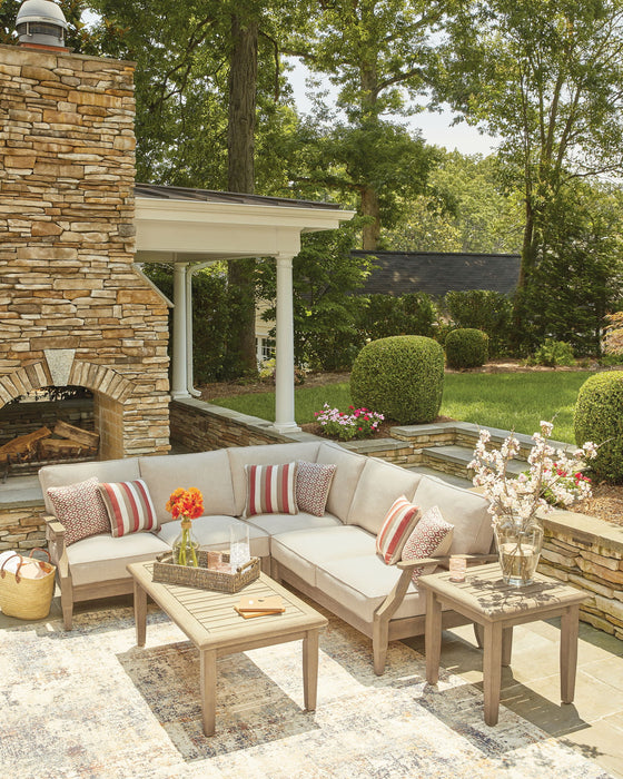 Clare View - Outdoor Sectional - Tallahassee Discount Furniture (FL)