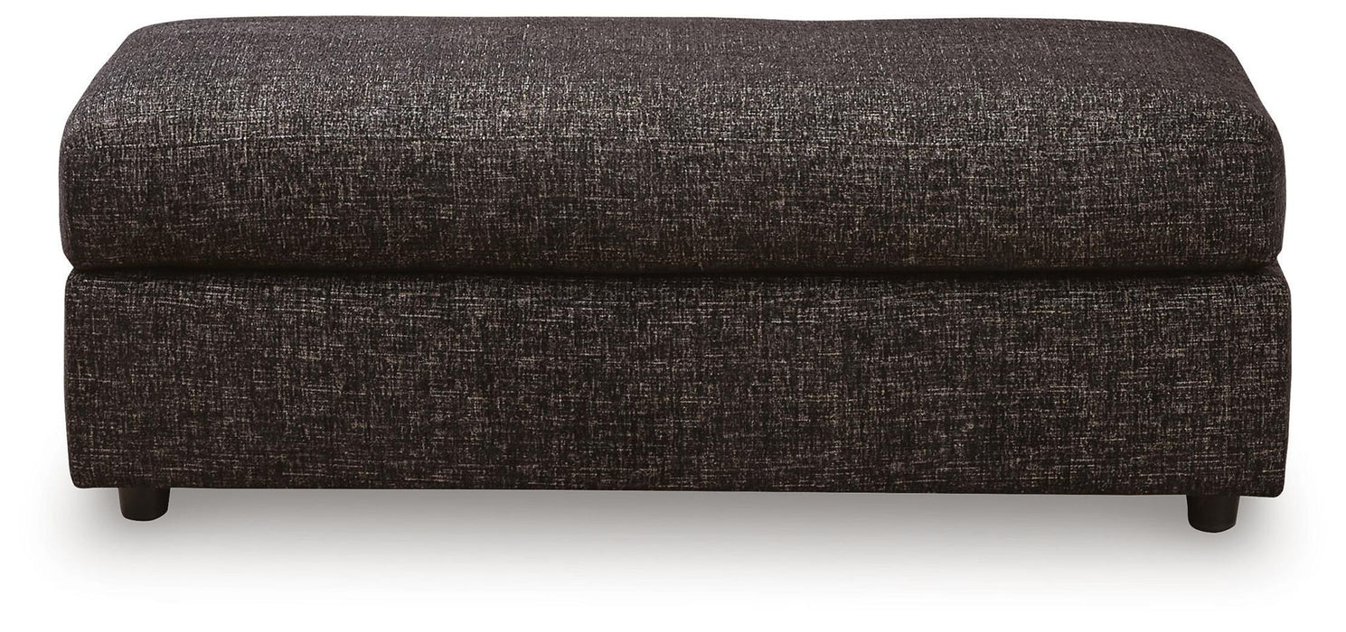 Lentiz - Oversized Accent Ottoman - Onyx - Tallahassee Discount Furniture (FL)