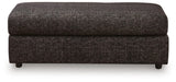 Lentiz - Oversized Accent Ottoman - Onyx - Tallahassee Discount Furniture (FL)