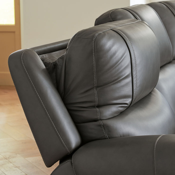 5Z - Pittson - Power Reclining Sectional - Tallahassee Discount Furniture (FL)
