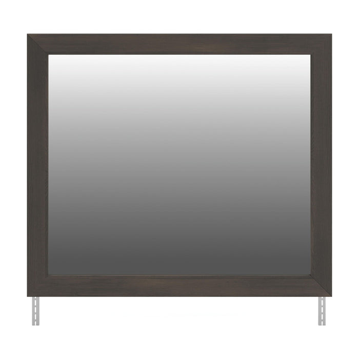 Vonitta Bay - Bedroom Mirror - Dark Brown - Tallahassee Discount Furniture (FL)