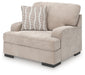 High Profile - Chair and a Half - Taupe - Tallahassee Discount Furniture (FL)