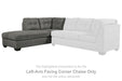 Pitkin - LAF Corner Chaise - Slate - Tallahassee Discount Furniture (FL)