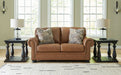 Carianna - Caramel - Loveseat - Tallahassee Discount Furniture (FL)