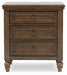 Sturlayne - Brown - Three Drawer Night Stand - Tallahassee Discount Furniture (FL)