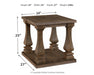 Johnelle - Gray - Rectangular End Table - Tallahassee Discount Furniture (FL)