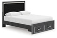 Zuraleus - Upholstered Panel Platform Storage Bed - Tallahassee Discount Furniture (FL)